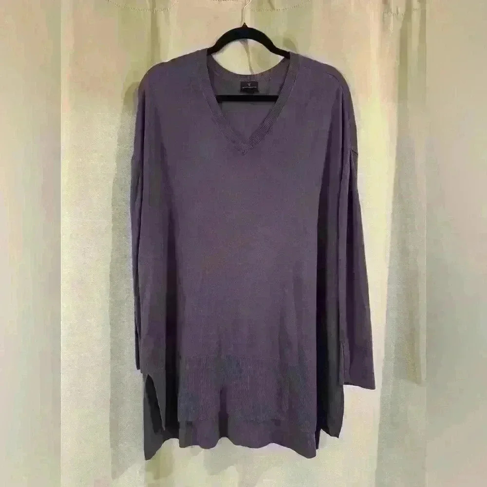 Women’s Purple Long Sleeve Worthington Top